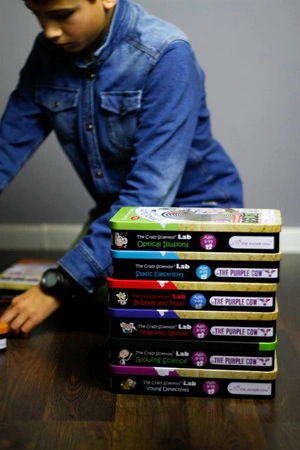 Zestaw do robienia eksperymentów The Purple Cow - Młody detektyw