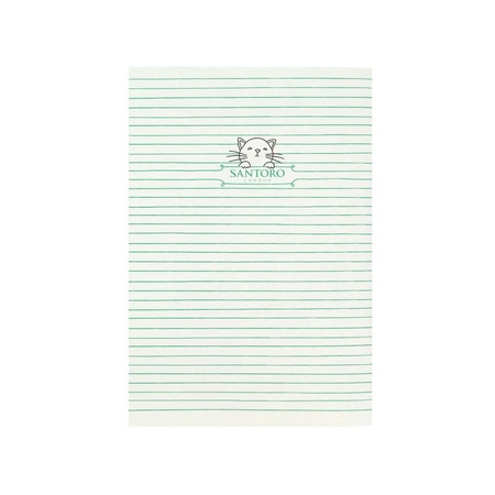 Mały Zeszyt - Koty - Feline Fine (Green)