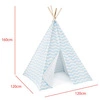 BOPPI, namiot teepee  - niebieski
