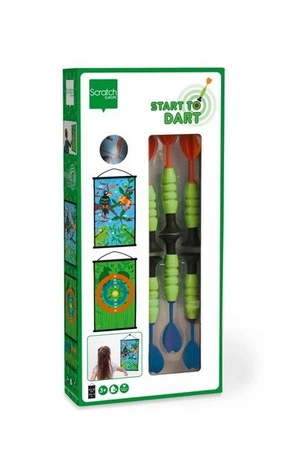 Scratch, START TO DART - rzutki Dżungla z Tukanami
