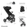 Easywalker Jackey XL Przestronny, samoskładający się wózek spacerowy z kołami XL Shadow Black