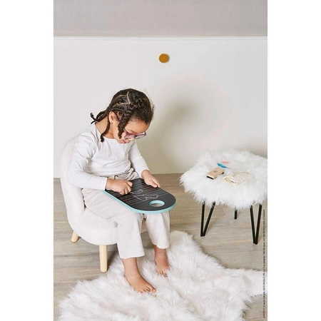 Przenośna dwustronna tablica z akcesoriami 3+, Janod