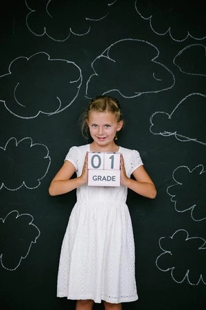 Pearhead Drewniana Metryczka do Zdjęć Pink