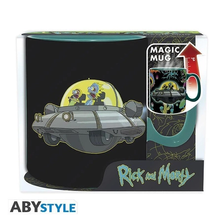 Kubek termoaktywny Rick & Morty - Statek kosmiczny