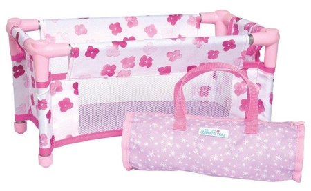 Turystyczne łóżeczko dla lalek, "Magnolia",150690-Manhattan Toy, akcesoria dla lalek