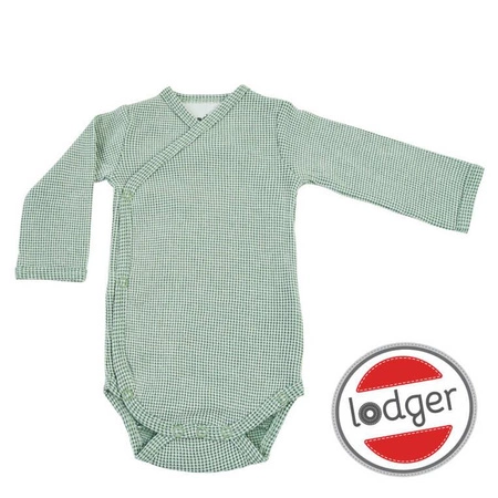 Lodger Body kopertowe niemowlęce długi rękaw bawełniane jasna zieleń Ciumbelle Peppermint r. 56