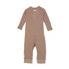 Lodger Pajacyk piżamka niemowlęca bawełniana brązowa Ciumbelle Beige r. 68