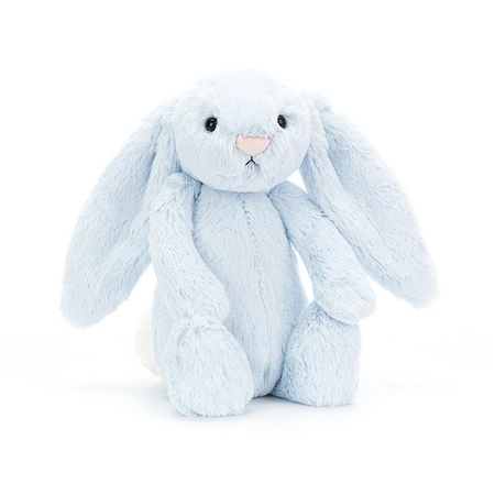 JellyCat Bashful Królik niebieski 31cm