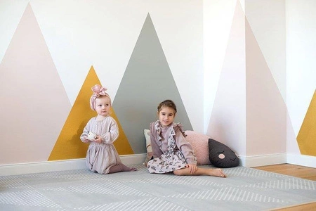 TODDLEKIND Mata do zabawy piankowa podłogowa Prettier Playmat Earth Dove Grey