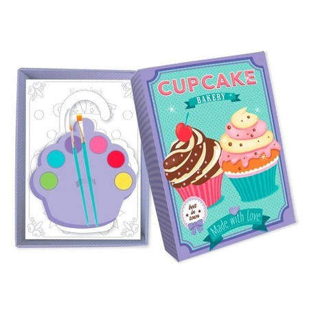 Box Candiy, zestaw artystyczny Akwarele muffinki