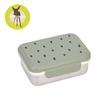 Lassig Lunchbox ze stali nierdzewnej Happy Prints oliwkowy