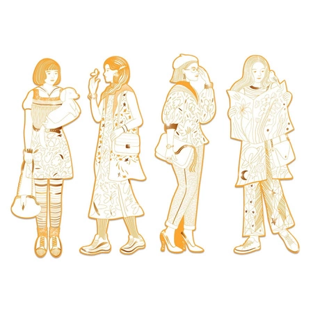 Kolorowanki elegantki - Scout DJ09549