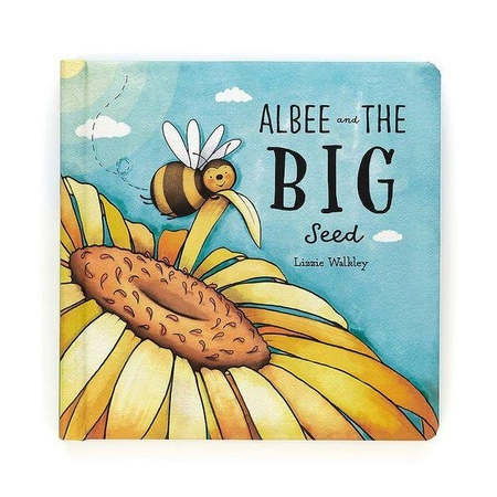 JellyCat Albee and the Big Seed book - książeczka