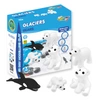 Jumping Clay | Zestaw kreatywny Lodowiec - Misie polarne