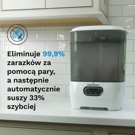 Baby Brezza Sterylizer Dryer Advanced - sterylizator i suszarka do butelek