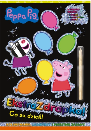 Co za dzień! Świnka Peppa. Ekstrazdrapka