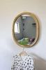 Childhome Lustro rattanowe Oval 35 cm