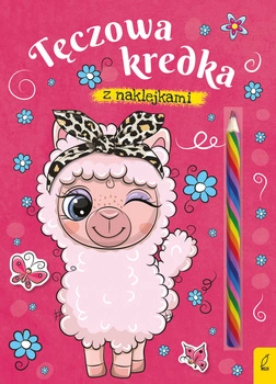 Lama. Tęczowa kredka