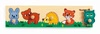 Drewniane puzzle LEŚNE ZWIERZĄTKA  DJ01119