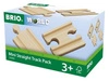 BRIO World Zestaw Torów Prostych Krótkie