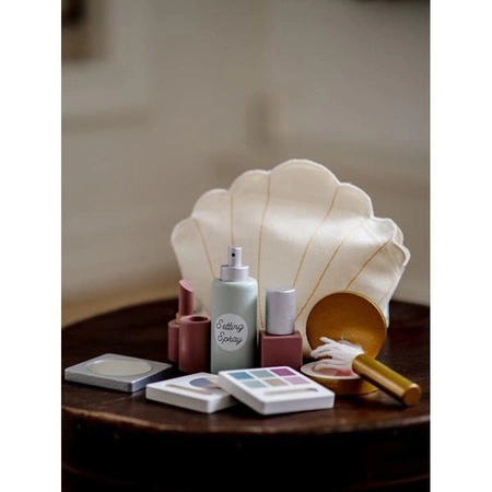 Drewniany pas wizażystki, akcesoria do makijażu Jabadabado