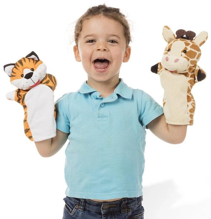 Pacynki na rękę Przyjaciele z safari Melissa and Doug 19118