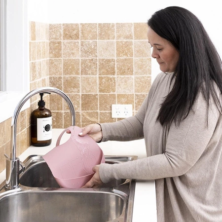 Zestaw śliniaków silikonowych z kieszonką We Might Be Tiny - Plum + Lilac