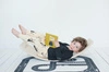 Deska do balansowania Original bielona z filcem, Baby Mouse, Wobbel