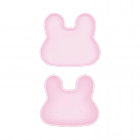 Zamykany silikonowy pojemnik Króliczek We Might Be Tiny - Powder Pink