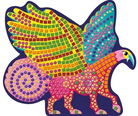 Zestaw kreatywny Mozaika Fantastyczne stworzenia 7+, Janod