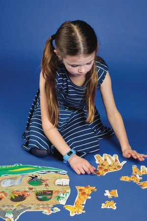 Dżungla puzzle w pudełku 100 elementów