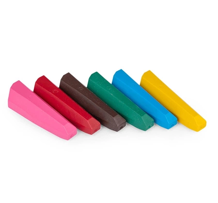 Kredki woskowe dla maluszków 6 kolorów 713158