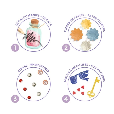 Zestaw artystyczny 4 w 1 KRAINA CZARÓW DJ09428