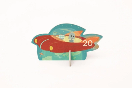 Scratch, Dmuchawka XL / 3 lotki przyssawki / 5 celów KOSMOS