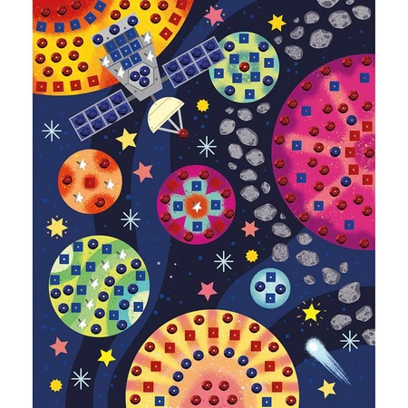 Multizestaw kreatywny Kosmiczne przygody 7+, Janod