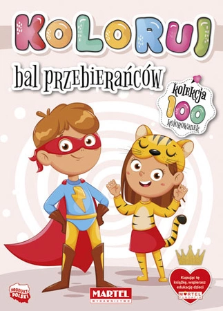 Bal przebierańców. Koloruj