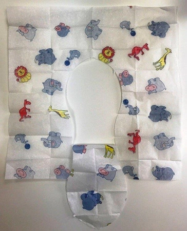 Nakładki jednorazowe sedesowe 10 szt., Toly Kids