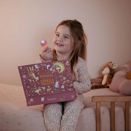 Little Dutch Latarka projektor z bajkami Róż
