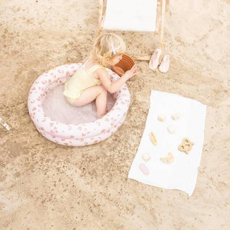 The Swim Essentials Basenik dla dzieci 60 cm Leopard Old Pink 2020SE428