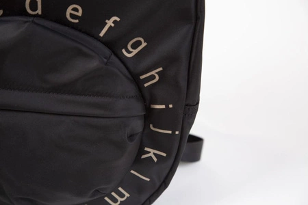 Childhome Plecak dziecięcy ABC Czarno-złoty