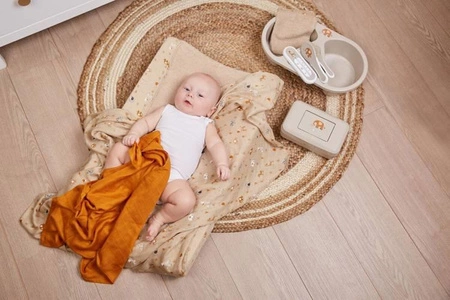 bébé-jou Otulacz bambusowo-muślinowy 110 x 110cm Steppe 305220