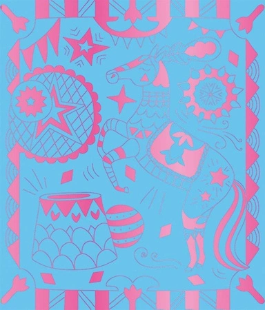 Zestaw kreatywny Do zdrapywania Konie i jednorożce 7+, Janod