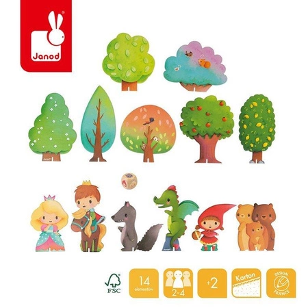 Gra w chowanego W zaczarowanym lesie 2+, Janod