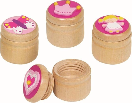 Pudełeczko na mleczaki, Dziewczynka, 60914-Goki, zabawki drewniane