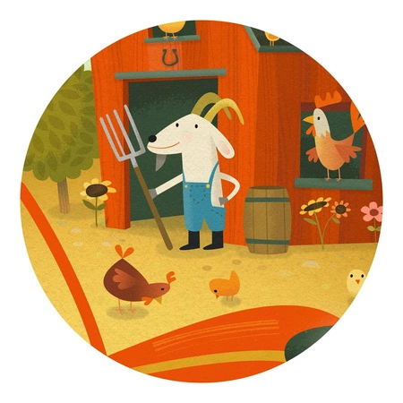 Puzzle TRAKTOR 16 elem. DJ07275