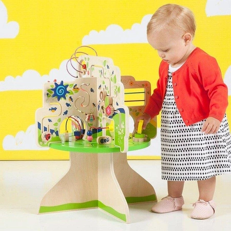 Zabawka edukacyjna, Przygoda na szczycie drzewa, 212280-Manhattan Toy, zabawki drewniane