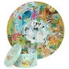 BOPPI, Puzzle okrągłe 58 cm - Zwierzęta świata