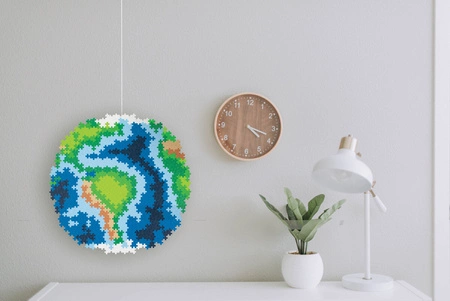 Plus-Plus Mini, Puzzle po numerach 800 szt - Kula ziemska