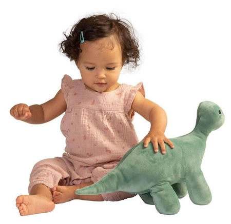 Pluszak Dinozaur Brontozaur Velveteen 159460-Manhattan Toy, maskotki dla dzieci