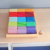 Układanka Ukośne Bloki, kolorowe, 3+, Grimm's